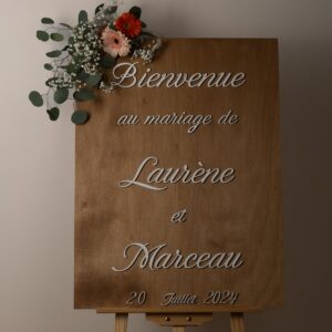 Panneau de bienvenue