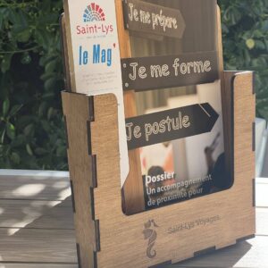 Bannette pour brochure A4